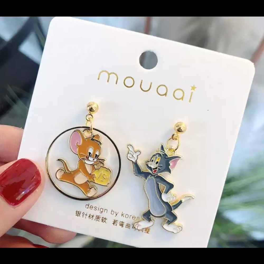 3/$30 Tom and Jerry Earrings